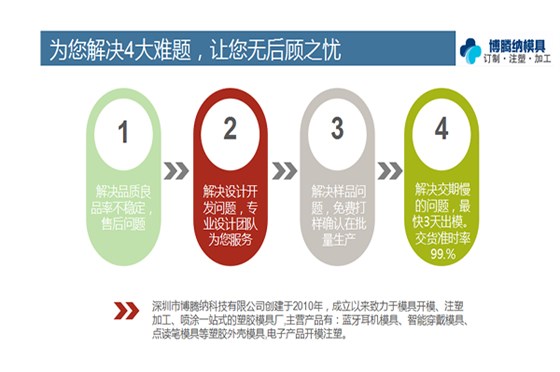 找高端的塑膠模具加工廠？來深圳博騰納看看